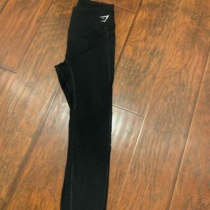 Lightly Used Gymshark Training Leggings with Mesh Sides